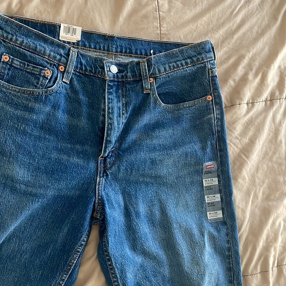 Levi’s Men’s blue jeans stretch “Stay Loose” 32x34 NWT - Picture 4 of 5
